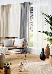 Firanka z ukrytymi szelkami HALTONA, 140 x 240 cm