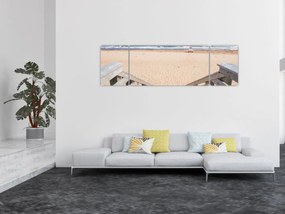 Obraz - Plaża (170x50 cm)