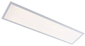 Nowoczesny panel LED biały 100 cm z diodą LED przyciemniającą do ciepłej RGB - Gees Nowoczesny Oswietlenie wewnetrzne