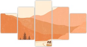 Obraz - Vintage van N⁰1 (125x70 cm)
