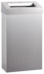 Kosz wiszący otwarty STELLA 27 l, mat. nierdzewny