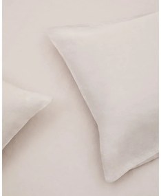 Szarobrązowe bawełniane prześcieradło z gumką 90x200 cm Simmel – Kave Home