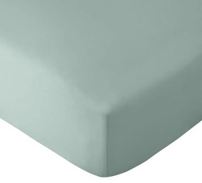 Zielone prześcieradło z gumką 135x190 cm So Soft Non-Iron – Catherine Lansfield