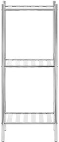 Regał łazienkowy w kolorze srebra 33x78 cm – Premier Housewares