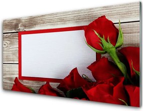 Panel Szklany Bukiet Klasycznych Róż