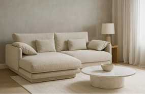 Beżowy narożnik (lewostronny) Torino – Micadoni Home