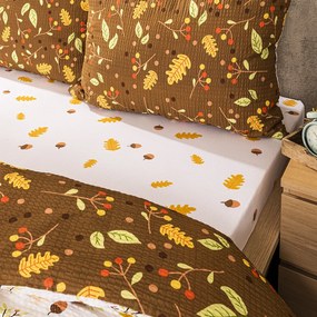 4Home jersey prześcieradło Jesień, 160 x 200 cm