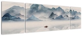 Obraz - Dolina Gór Błękitnych (170x50 cm)