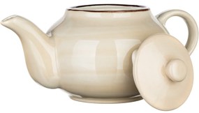 Banquet Czajnik ceramiczny Palas 0,9 l, kremowy