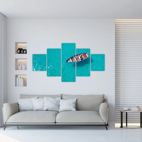 Obraz - Tradycyjna łódź rybacka (125x70 cm)