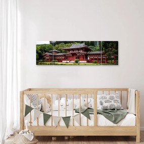 Obraz - klasztor buddyjski (170x50 cm)