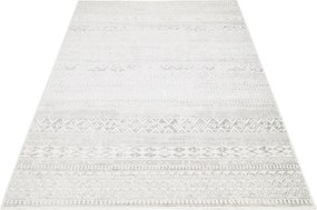 Beżowy Boho Dywan W Aztecki Wzór E4-H95