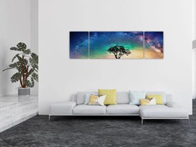 Obraz - Odpoczynek pod gwiazdami (170x50 cm)
