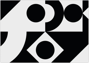 Obraz - Abstrakcja geometryczna N⁰1 (70x50 cm)