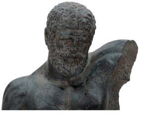 Czarna figurka dekoracyjna Mauro Ferretti Museum Man