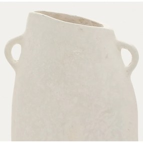 Kremowy ręcznie wykonany wazon (wysokość 27 cm) Neti – Kave Home