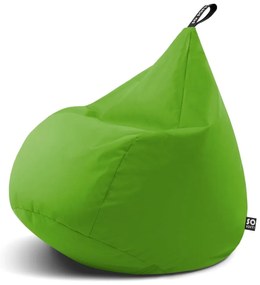 Zielony worek do siedzenia Drop L – So Soft?