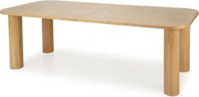 Rozkładany prostokątny stół do jadalni Elefante