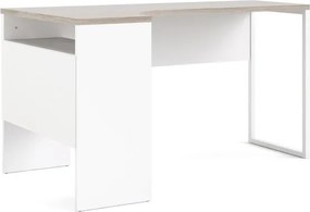 Biurko narożne Function 118 biały/dąb truflowy