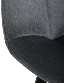 Zestaw krzeseł barowych B-X7015 GREY2, 4 szt.