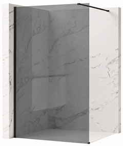 Kabina prysznicowa Walk-In Rea Flexi Grey / Black 100