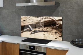 Szklany Panel Atrybuty Męki Pańskiej