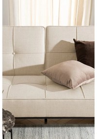Beżowa rozkładana sofa 198 cm Perugia – Actona
