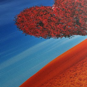 Obraz - Serce z drzewa (125x70 cm)