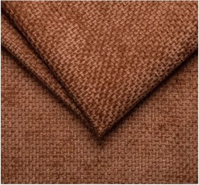 Łóżko GIULIA tapicerowane z pojemnikiem na pościel kolor Pomarańczowy WERSAL