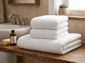 Ręcznik NORIELLE 50x90 cm biały, 100% bawełna