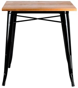 Torix Stó Kwadratowy Naturalne Drewno 70 cm