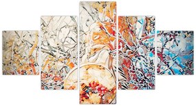 Obraz - Mozaikowa abstrakcja (125x70 cm)