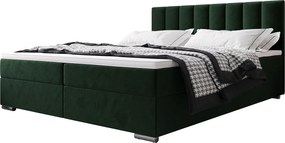 BEDANTE Łóżko kontynentalne ZILANO2 180x200 Itaka 10 Zielony