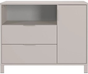 Kremowa komoda dziecięca 115x92x54 cm Alkmaar – Germania