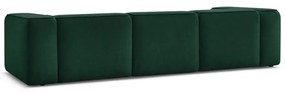 Ciemnozielona sofa 345 cm Zephyr – Bobochic Paris