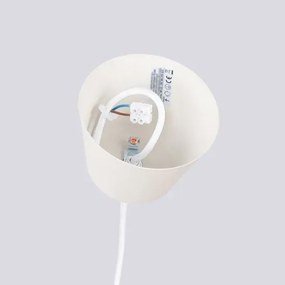 Beżowa industrialna lampa wisząca L2-E22
