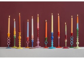 Szklany świecznik Anillo Vivo – PT LIVING