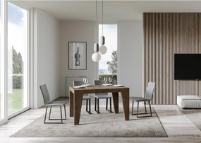 Stół rozkładany 120/224x90 cm Naxy Premium orzech