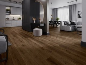Mexen Strasburg panele winylowe 1240 x 182 mm SPC 6,5 mm, podkład IXPE 1,5 mm, 4 V-Fuga, Dąb - F1033-1240-182-505-4V1-01