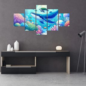 Obraz – Podwodny świat (125x70 cm)