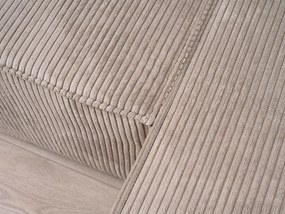 PROMOCJA Beżowa narożna sofa SMART COSARO, dwustronna + 2 poduszki GRATIS II. gatunek