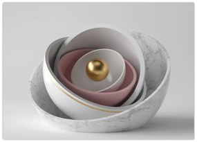 Obraz - Złota perła (70x50 cm)