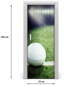 Fototapeta samoprzylepna na drzwi Piłka w rugby
