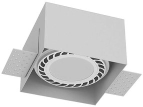 Brosline 3269 - Oprawa wpuszczana sufitowa CAGE 1xGU10/18W/230V biała