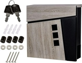 STILISTA  Skrzynka pocztowa Oslo, 370 x 370 x 100 mm