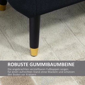 Luksusowa ławka HOMCOM 107 cm x 42 cm x 65 cm