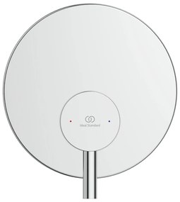 Bateria podtynkowa w kolorze srebra z połyskiem Ceraline – Ideal Standard