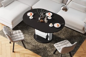 Regulowany ławostół z szufladą Primo Max w wysokim połysku