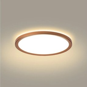Brilagi - Oprawa sufitowa łazienkowa ULTRACIENKA LED/12W/230V śr. 22,5 cm różowe złoto IP54