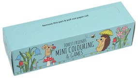 Podróżny zestaw kolorowanek i rebusów dla dzieci Rex London Forest